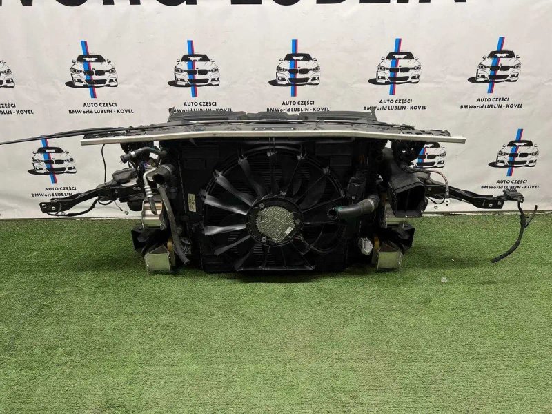 Установочна панель BMW 7 G11 G12 рест B57 передня панель рестайлинг кронштейн підсилювач телефізор нижні жалюзі М ПАКЕТ БМВ Г11 Г12 — фото 5