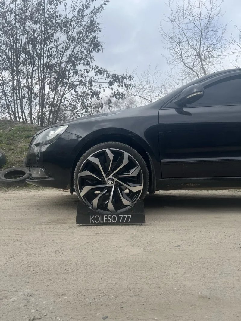 777 уценка Новые диски R18 5/112 Skoda Superb Octavia Kodiaq Karoq VW Audi — фото 5