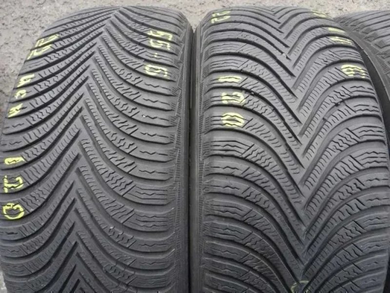 Уцінка 225/55 R17 97Н Michelin Alpin5 Зима 4 штуки шини б/у — фото 3