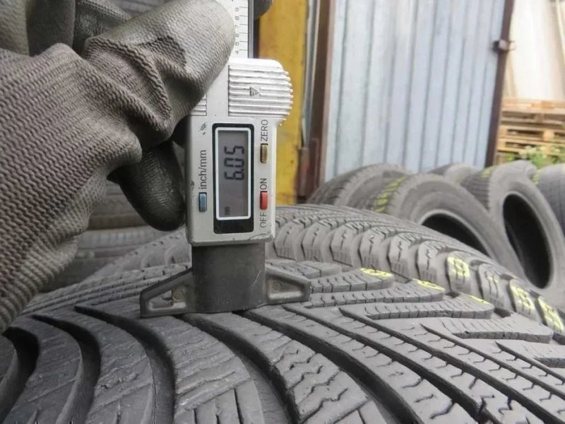 Уцінка 225/55 R17 97Н Michelin Alpin5 Зима 4 штуки шини б/у — фото 6