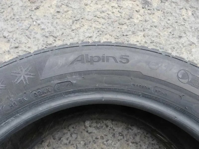 Уцінка 225/55 R17 97Н Michelin Alpin5 Зима 4 штуки шини б/у — фото 8