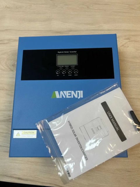 [В наявності] Гібридний сонячний інвертор ANENJI 4.2kw ANJ-4000W-24V-WIFI, 24v, безкоштовна доставка