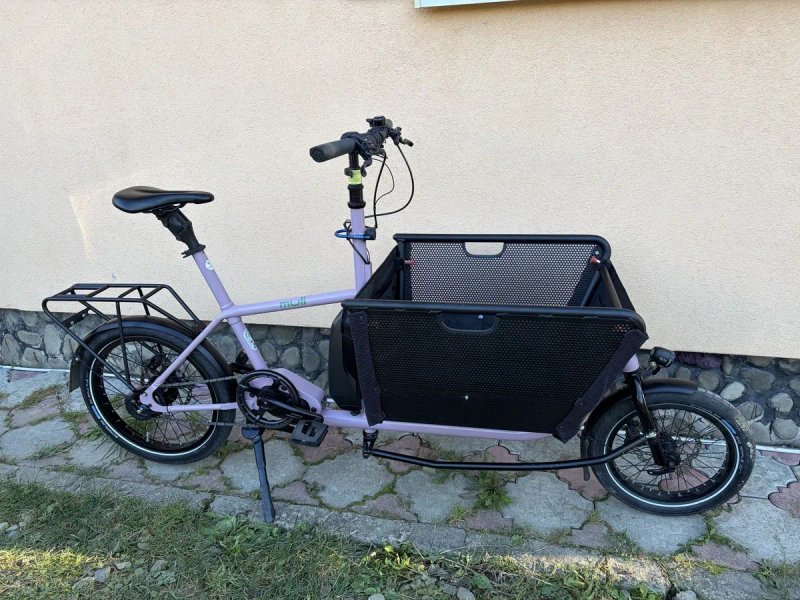 Вантажний велосипед Muli Motor Cargo електро телега Карго велосипед Shimano ep5 — фото 2