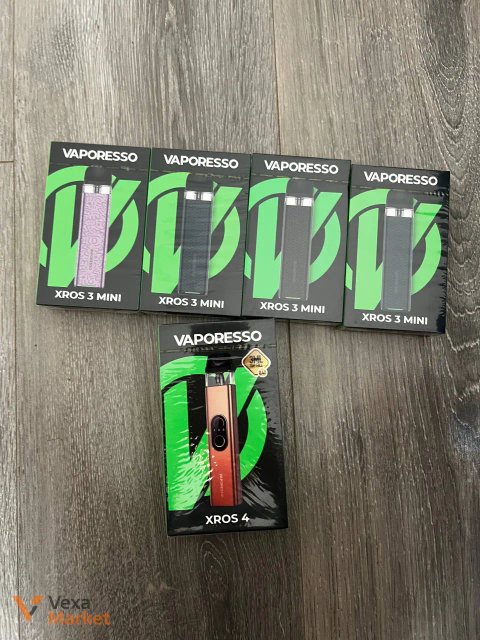 VAPORESSO XROS 3 MINI (рожевий, чорний, темно синій) та VAPORESSO XROS 4