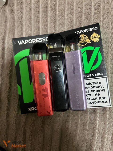 Vaporesso XROS Pro, XROS 5 Mini, XROS 4 Mini - набори под-систем