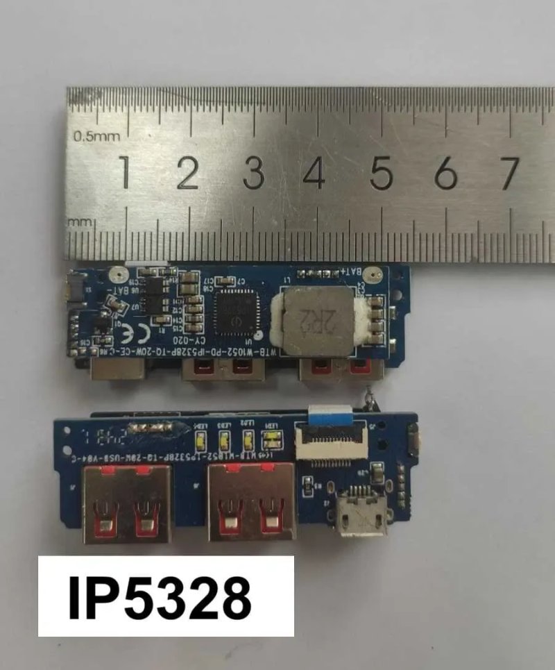 Ваш вибір - DIY Плата повербанка! SW6106 (18W)/ IP5328 (20W)/ IP5356 (22.5W) (швидка) — фото 5