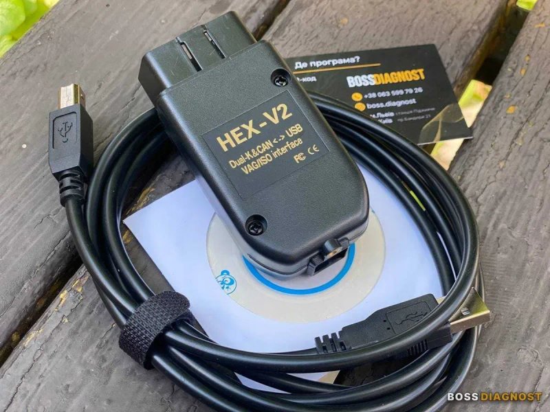 Вася Диагност 26.3‼️сканер vag com HEX V2 для VW AUDI SKODA SEAT‼️VCDS — фото 4