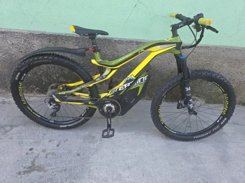 Велисопед електрично 27.5 колесо 842 кілометр carbon