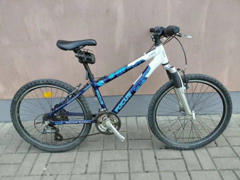 Велосипед гірський підлітковий на 24"колесах  Focus