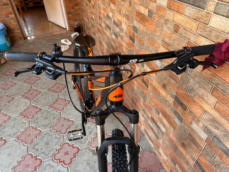Велосипед KTM Ultra 1964 29"M" Shimano DEORE SLX 2x11, Rock Shox Воздух Гідравліка — фото 5