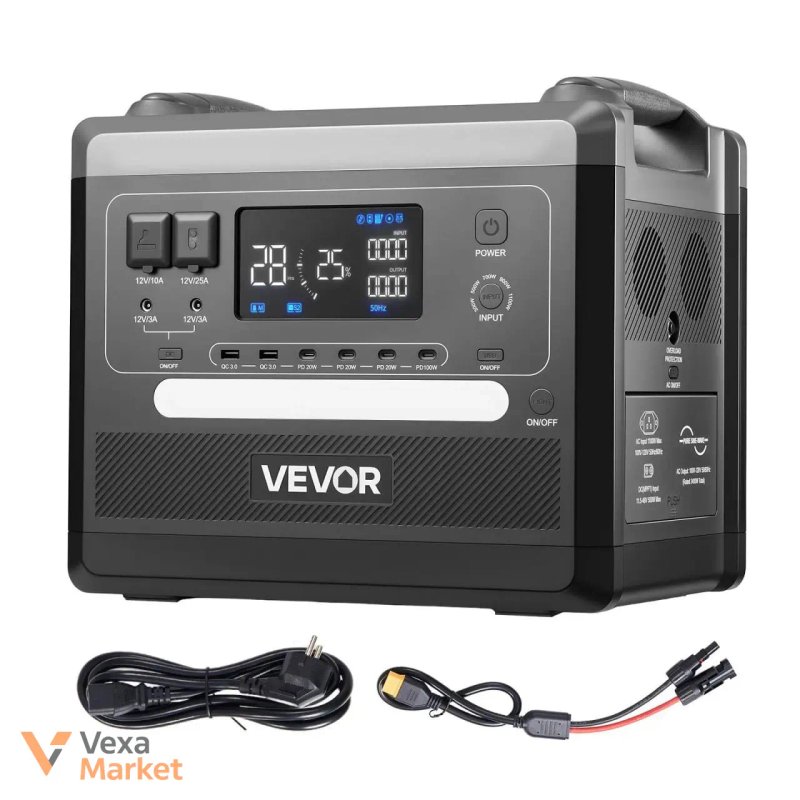 VEVOR Power Station Q2400Pro 2400W / 2160Wh — фото 3