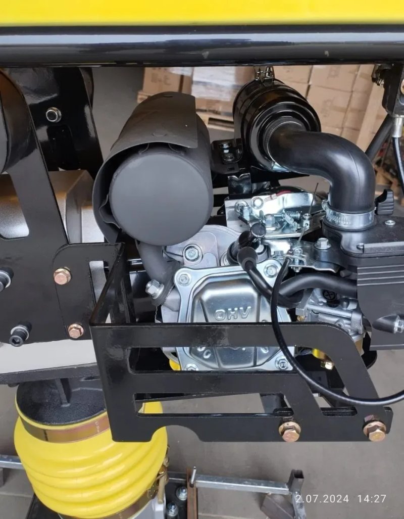 Вібронога,віброплита,трамбовка RM-80 AGM-POL, двигун Briggs&Stratton — фото 5