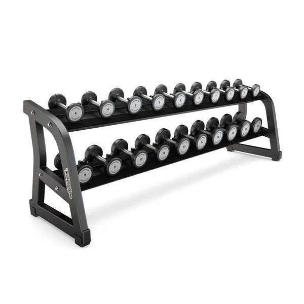 Від магазину RN-Sport. Гантельний ряд 2.5-50 кг TechnoGym. Поліуретанове покриття, ціна за 1 кг — фото 2