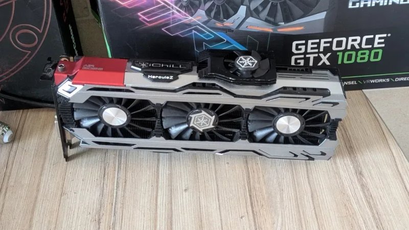 Відеокарта INNO3D PCI-Ex GeForce GTX 1070 iChill HerculeZ X4 8GB GDDR5 (256bit) (1620/8200) (DVI, HDMI, 3 x DisplayPort) (C107V4-1SDN-P5DNX) — фото 2