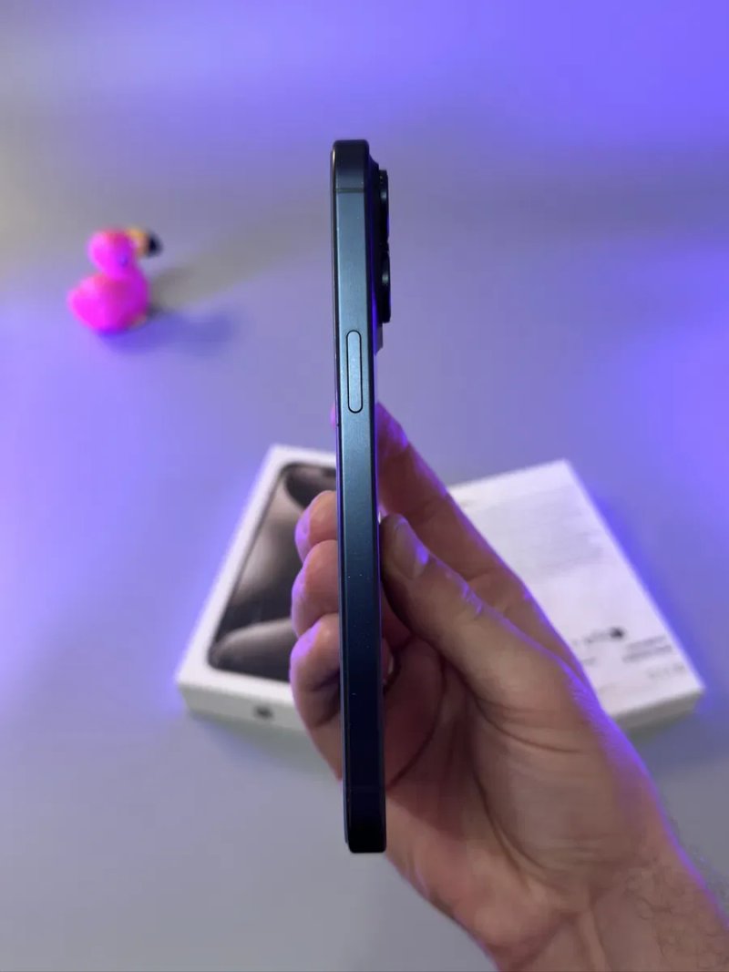 ВІДМІННИЙ iPhone 15 pro max 256 87% Європа з фізичною сім карткою + КОРОБКА — фото 2