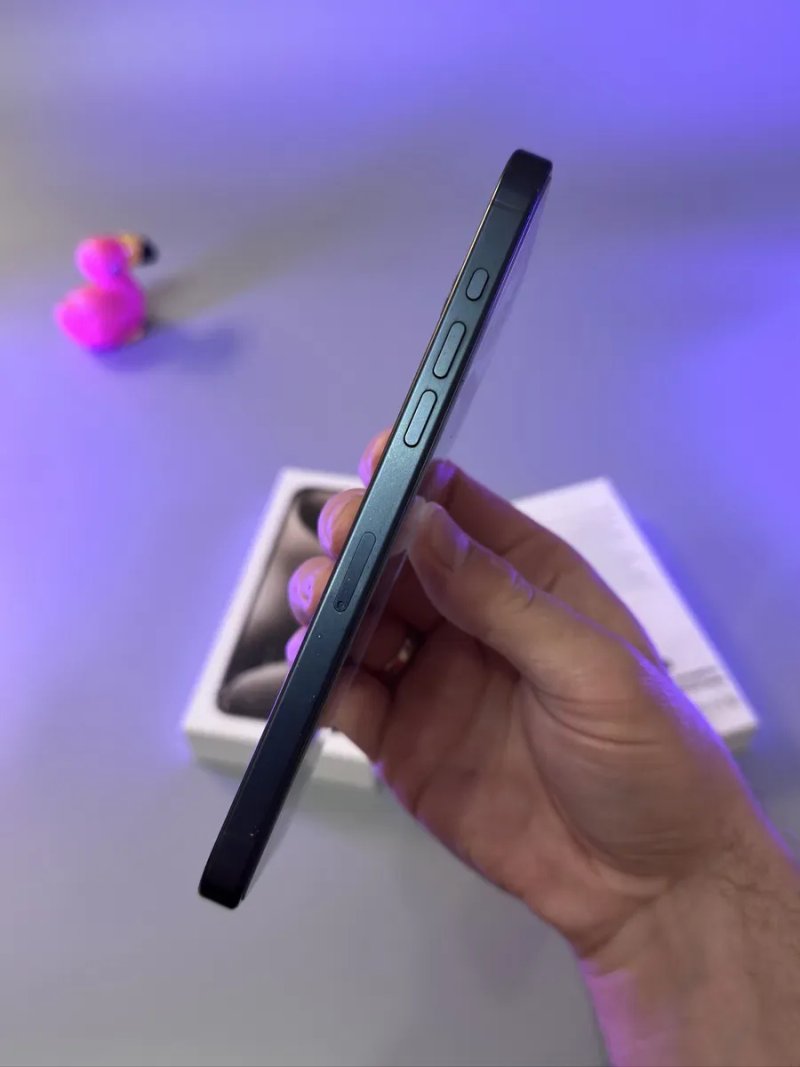 ВІДМІННИЙ iPhone 15 pro max 256 87% Європа з фізичною сім карткою + КОРОБКА — фото 5