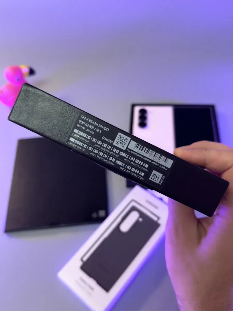 ВІДМІННИЙ Samsung Galaxy z fold 6 12/256 Korea як новий з коробкою + МАЄ ШТАТНУ ФУНКЦІЮ ЗАПИС ДЗВІНКІВ — фото 2