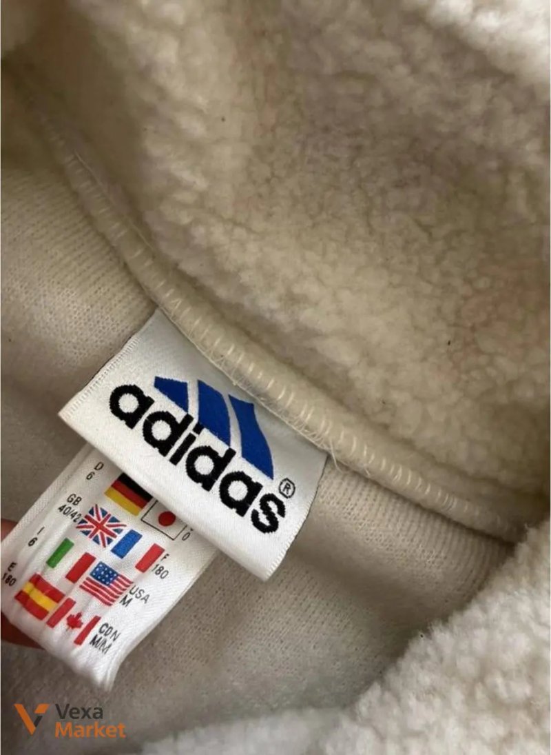 Вінтажний фліс Adidas L — фото 6