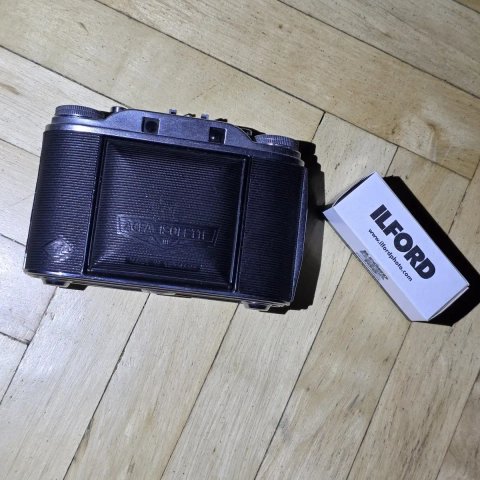 Вінтажний фотоапарат Agfa Isolette III Made in Germany плюс плівка Ilford ідеальний стан