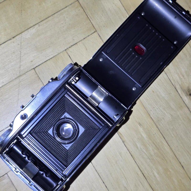 Вінтажний фотоапарат Agfa Isolette III Made in Germany плюс плівка Ilford ідеальний стан — фото 4