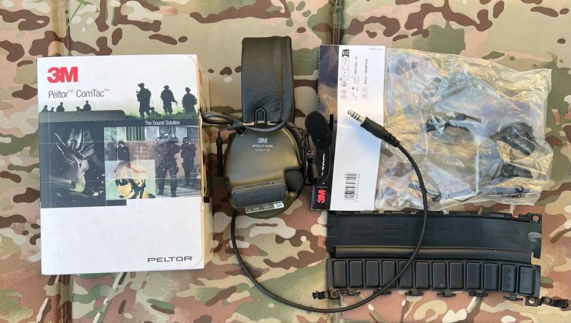 Військові з мікрофоном‼️ Навушники активні 3M™ PELTOR™ ComTac™ XPI — фото 4