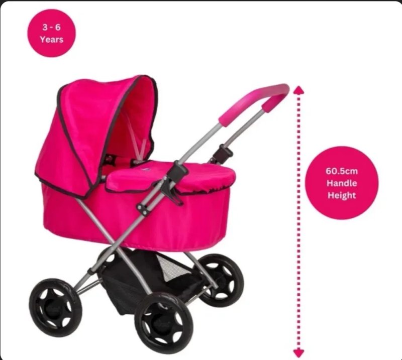 Візок для ляльок Chicco Amore Dolls Pram — фото 4