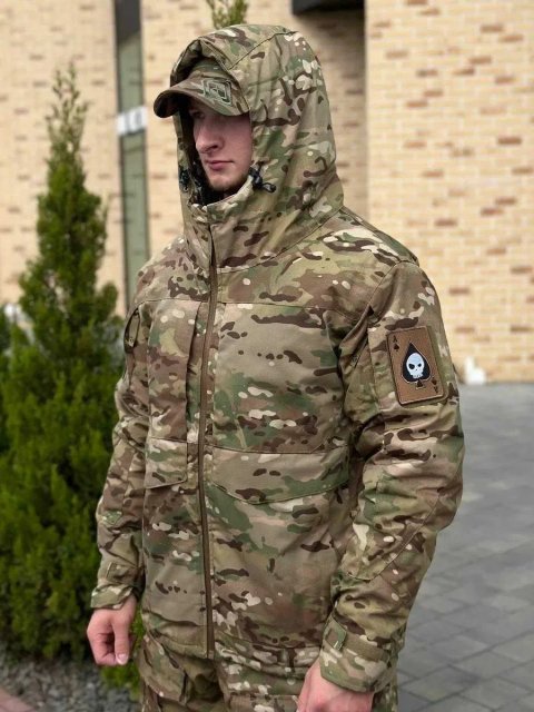 Военная теплая куртка Call Dragon на омни хит зимняя куртка мультикам М65 до -20 тактическая зимняя куртка Omni-heat