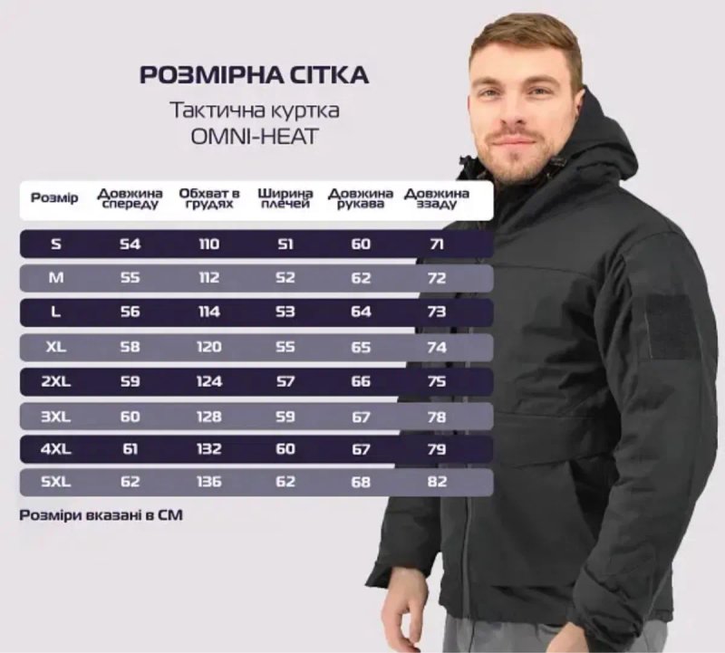 Военная теплая куртка Call Dragon на омни хит зимняя куртка мультикам М65 до -20 тактическая зимняя куртка Omni-heat — фото 7