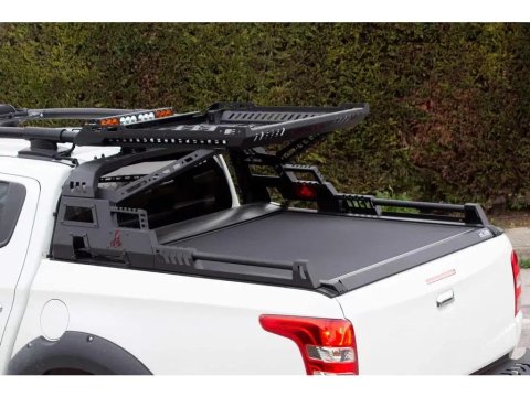 Volkswagen Amarok 2010-2022 рр. Роллбар з кошиком Dakar (під ролети)