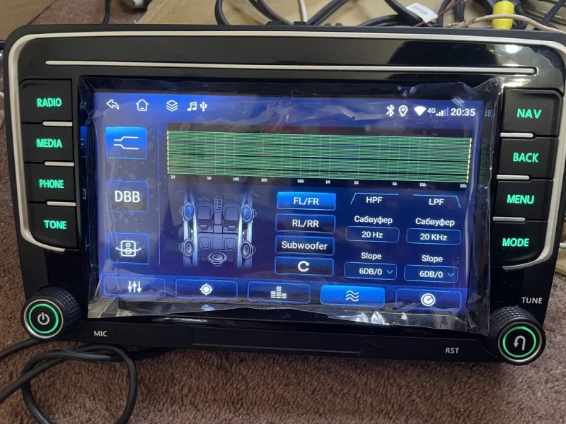 Volkswagen Skoda VW 4/64Gb 8 ядер 4G DSP Carplay WiFi Android Магнітола — фото 6
