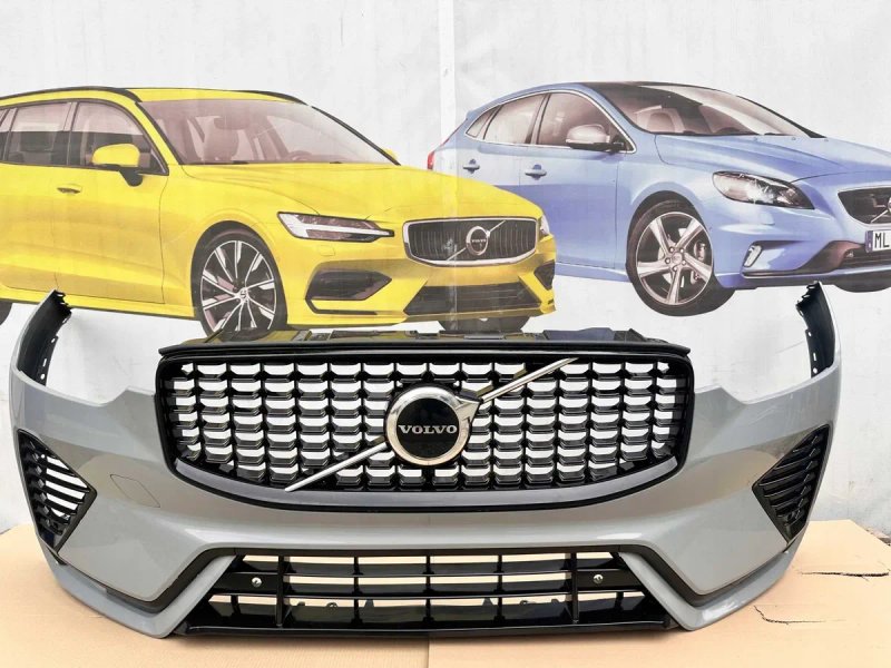 VOLVO XC60 II Бампер перед R-DESIGN Дорестайл Рестайл — фото 8