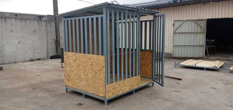 Вольєр для великих собак  Розбірний вольєр Розміри під замовлення