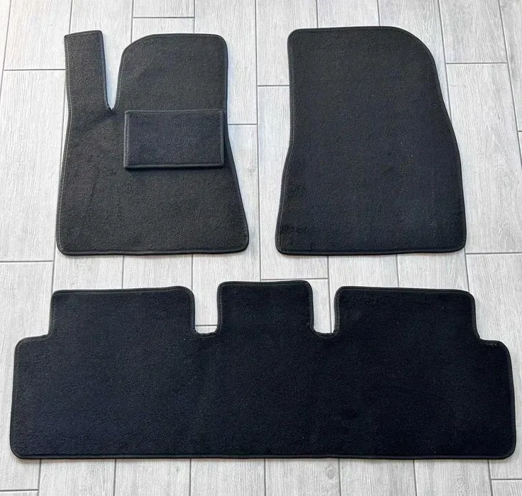 Ворсовые коврики в салон для Dacia Daewoo Dodge Fiat Ford Audi BYD/килимки ворсові для Дачия Део Додж Фиат Форд Би ай ди / автоковрики ворсовые — фото 5