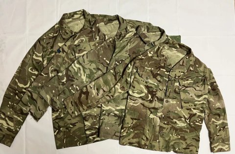 Воєнний кітель / сорочка MTP Британка / Shirt Barrack MTP (Усі розміри)