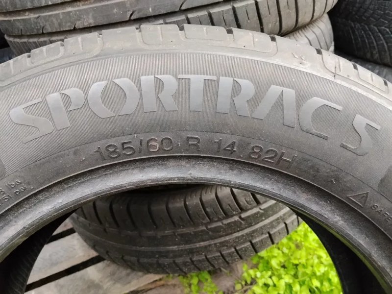 Vredestein 185 60 r14 4шт 2шт шини літні б'у резина гума з Європи — фото 7
