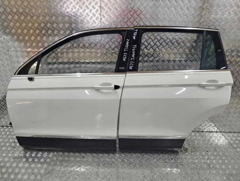VW TIGUAN II тигуан 2 Двери дверь передняя левая правая задняя в цвет — фото 6