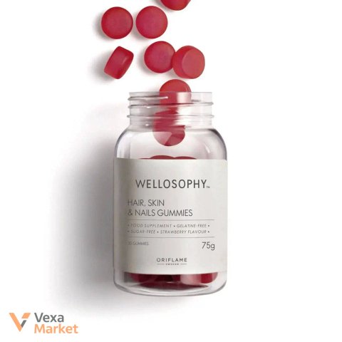 Wellosophy Hair, Skin & Nails Gummies від Oriflame - жувальні вітаміни для краси