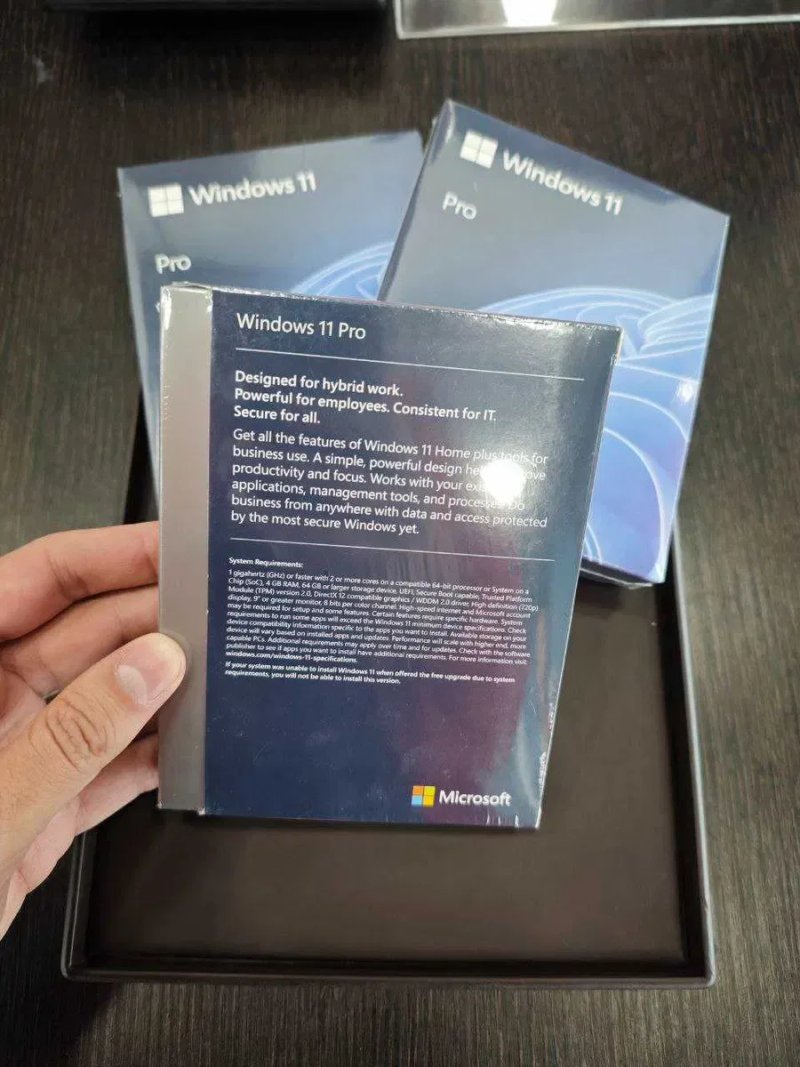 Windows 11 Pro BOX USB Боксова Оригінальна Активація Віндовс Коробка — фото 6