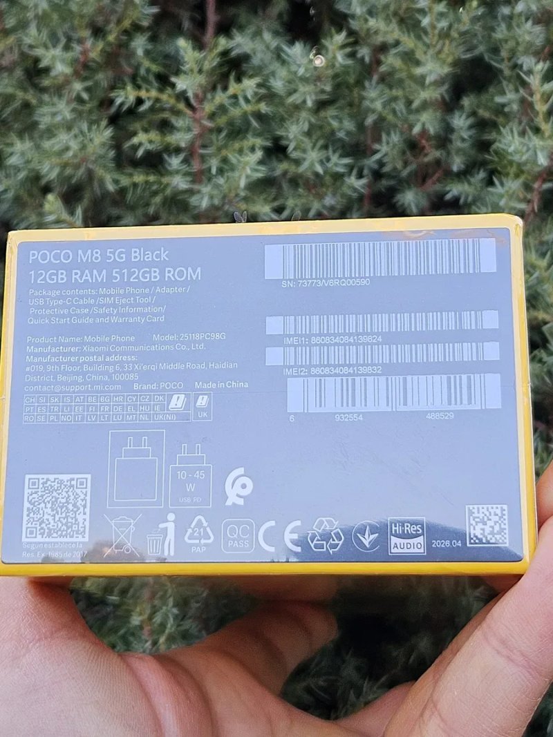 Xiaomi Poco M8 (12/512) | НОВИЙ | З блоком живлення — фото 2