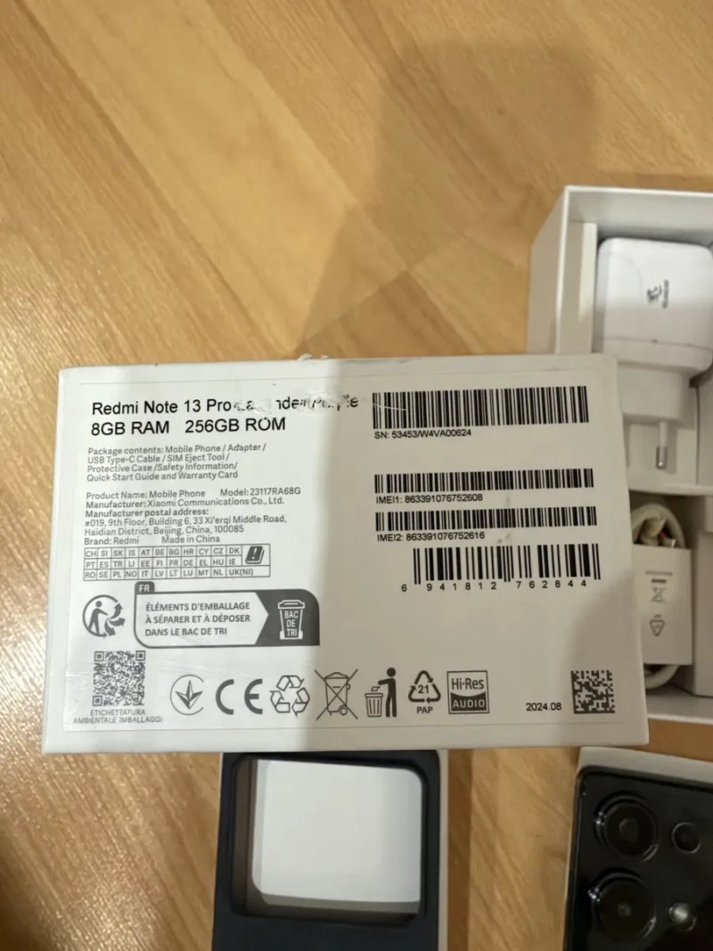 Xiaomi Redmi Note 13 Pro NFC,8+8/256 Чудовий стан,Комплект на фото, Можлива наложка — фото 8