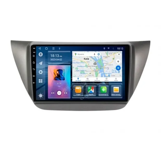 Якісна магнітола CarPlay швидкий процесор Mitsubishs Lancer 9 Лансер 9 — фото 4