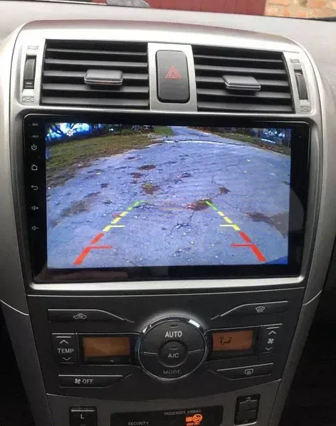 Якісна магнітола CarPlay швидкий процесор Toyota Corolla/Verso 2004-13 — фото 4