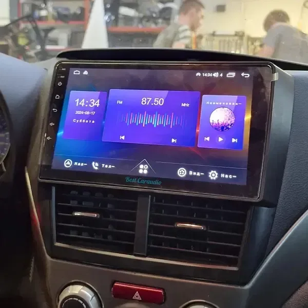 Якісна магнітола з CarPlay швидкий процесор SUBARU FORESTER 2003-2013 — фото 5