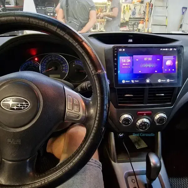 Якісна магнітола з CarPlay швидкий процесор SUBARU FORESTER 2003-2013 — фото 6