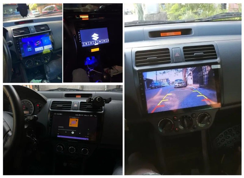 Якісна магнітола з CarPlay швидкий процесор SUZUKI SWIFT Свифт 2004-17 — фото 5
