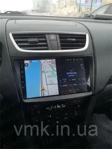 Якісна магнітола з CarPlay швидкий процесор SUZUKI SWIFT Свифт 2004-17 — фото 8
