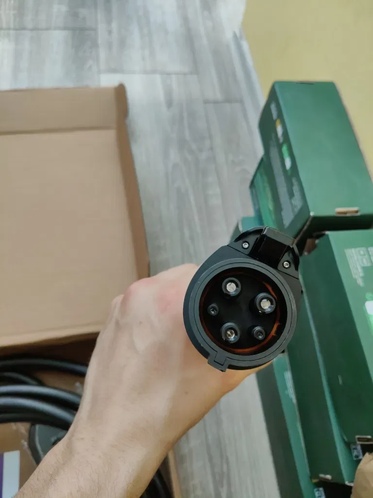 ЯКІСТЬ‼️Зарядний пристрій 32А Type 1 5метрів Ipengen Ev charger 7kw 8-32A — фото 3