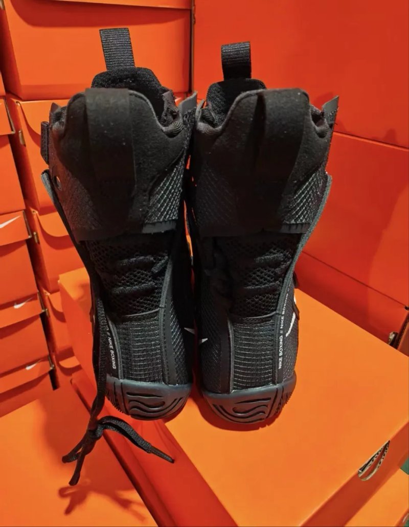 З ПИЛЬНИКОМ‼️ Боксерки Nike HyperKO 2 Black(Чорні),hyperko boxing shoes,хайперко 2 чорні,професійні боксерки хайперко,хайперко 2 чорні,хайперко черные — фото 6