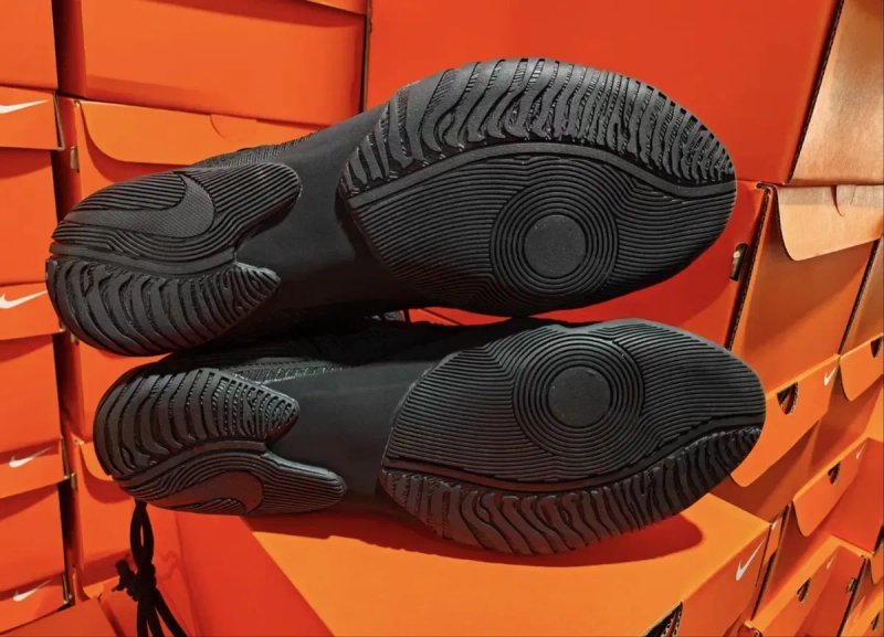 З ПИЛЬНИКОМ‼️ Боксерки Nike HyperKO 2 Black(Чорні),hyperko boxing shoes,хайперко 2 чорні,професійні боксерки хайперко,хайперко 2 чорні,хайперко черные — фото 7