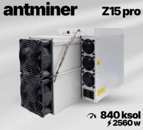 Z15 pro 840 Ksol/s Bitmain, asic, miner, zec, new!